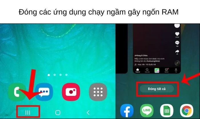 Khắc phục lỗi giật, chớp và nhấp nháy màn hình điện thoại Samsung liên tục