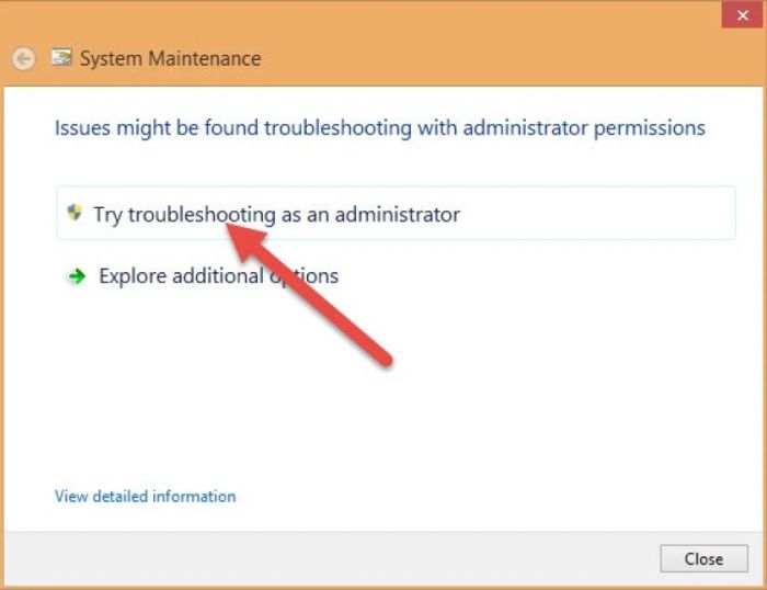 Sử dụng Troubleshooting để khắc phục lỗi full disk trên Windows 10