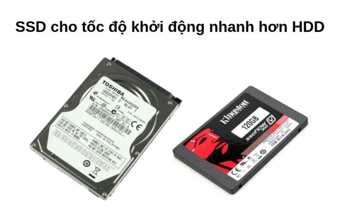 Giải pháp giảm lỗi ổ cứng, so sánh tốc độ giữa SSD và HDD