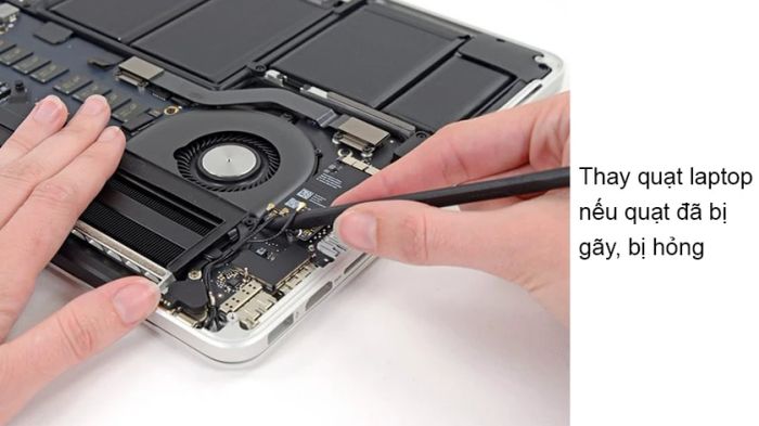 Thay thế quạt laptop