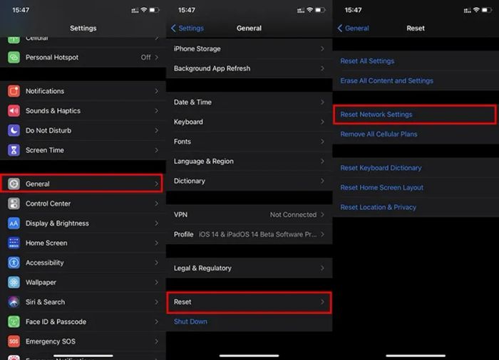 iPhone gặp phải tình trạng bắt wifi yếu