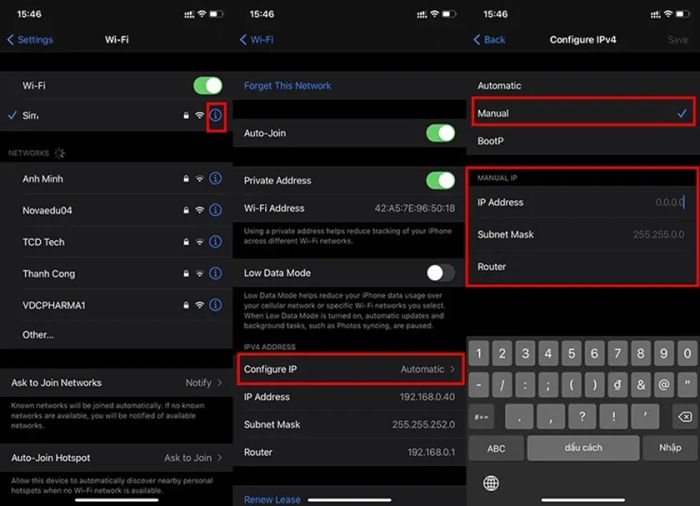 Thay đổi DNS trên điện thoại khi iPhone gặp tình trạng wifi yếu