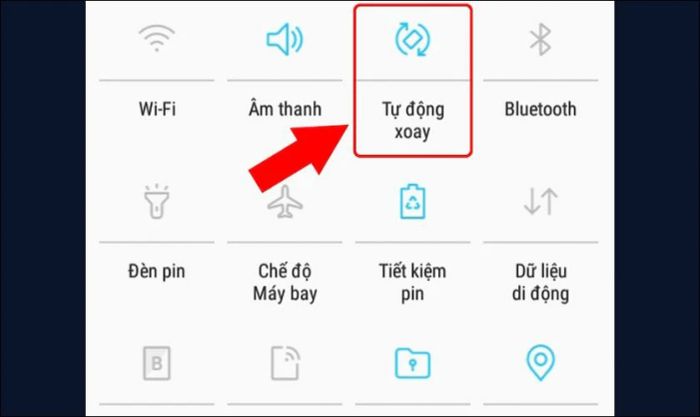 Cách khắc phục lỗi tự xoay màn hình Samsung