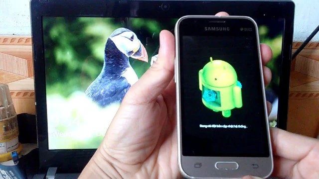 Điện thoại Samsung vẫn hoạt động nhưng màn hình không sáng do lỗi phần mềm khiến hiển thị bị gián đoạn.
