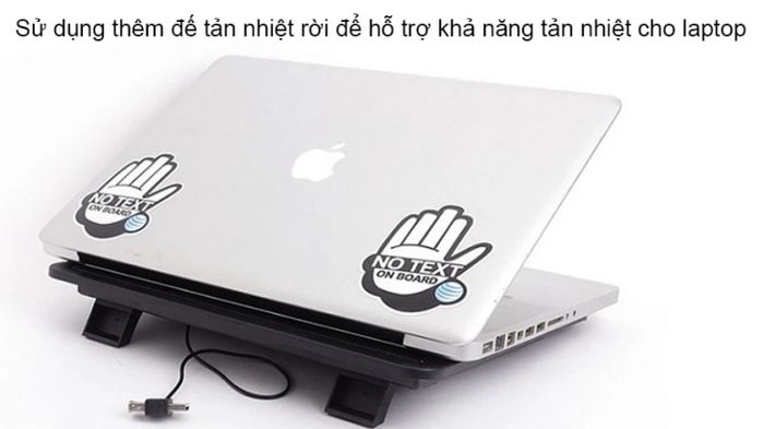 Sử dụng đế tản nhiệt rời