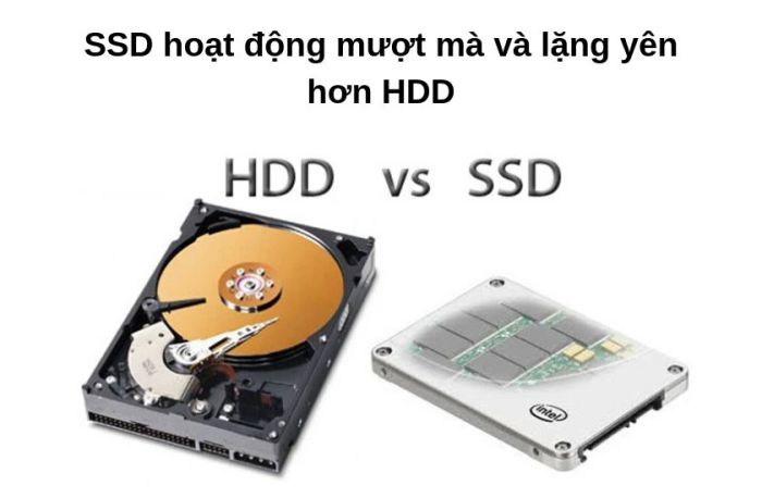 Giải pháp giảm lỗi ổ cứng, so sánh độ mượt giữa SSD và HDD
