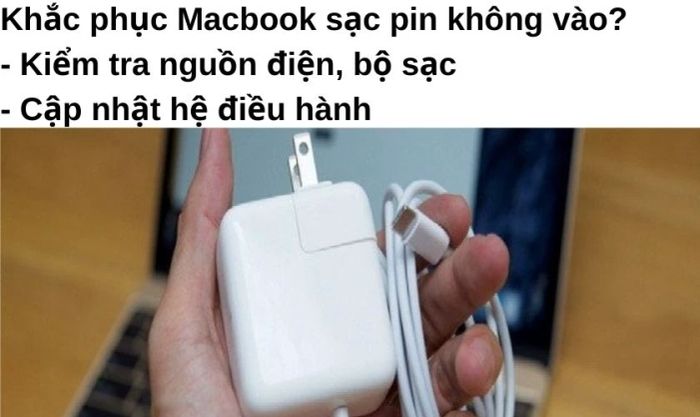 Nguyên nhân nào khiến Macbook không sạc được pin?