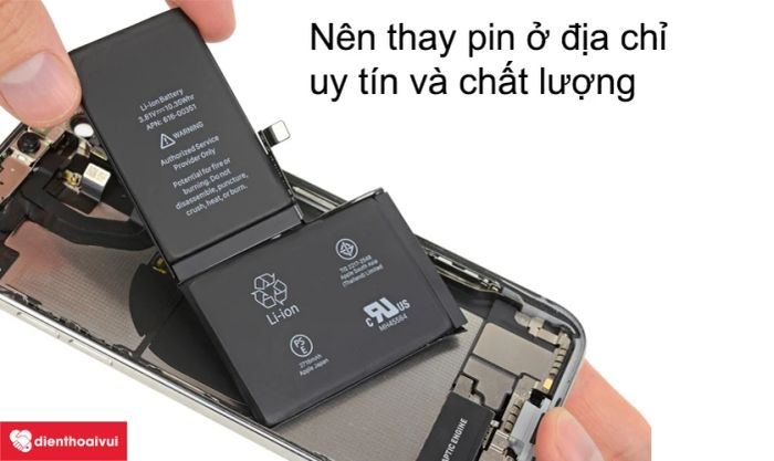 Dịch vụ thay pin iPhone 6 chính hãng cho tình trạng nóng máy và hao pin tại Mytour