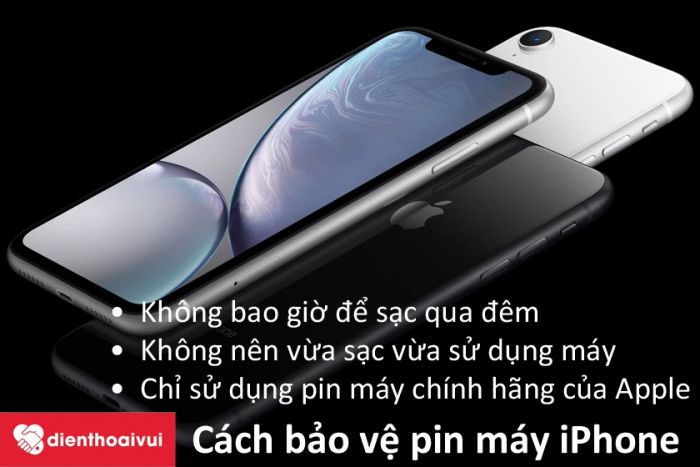Các biện pháp bảo vệ pin iPhone để tránh lỗi báo pin ảo