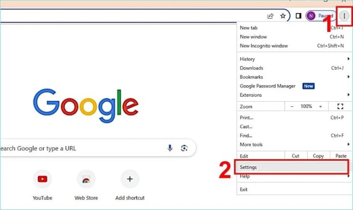Giải phóng dung lượng ổ C trên Win 11 bằng cách xóa bộ nhớ Cache trình duyệt