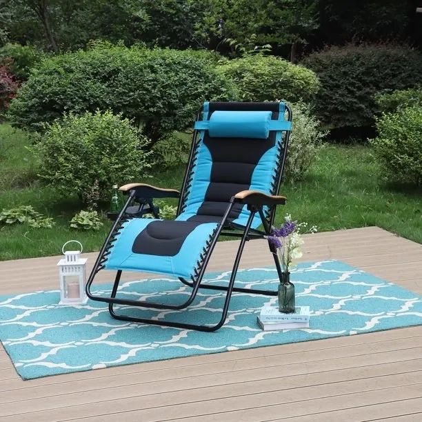 The zero gravity chair, designed for ultimate comfort without the hassle of assembly.