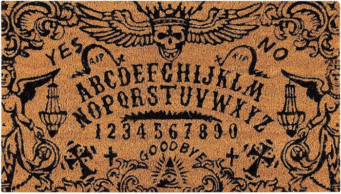 the Ouija board mat