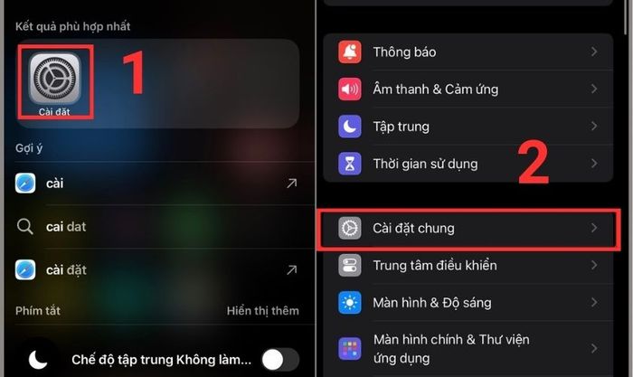 Khôi phục cài đặt gốc