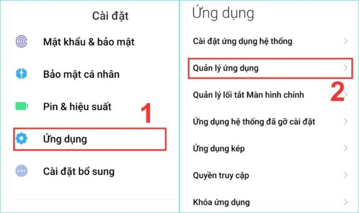 Xóa dữ liệu ứng dụng Zalo nếu gặp lỗi kết nối