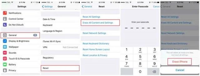 Khôi phục lại các cài đặt của điện thoại iPhone để giải quyết các lỗi liên quan đến hệ thống hoặc camera.