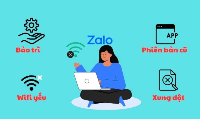 Lý do khiến Zalo không thể kết nối với mạng