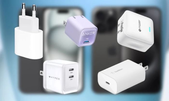Sử dụng cáp sạc và củ sạc đảm bảo chất lượng