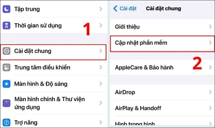 Luôn cập nhật phần mềm lên phiên bản mới nhất