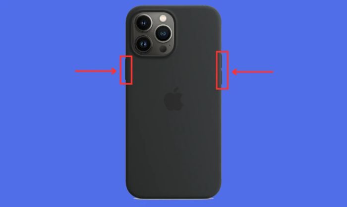 Khởi động lại iPhone khi gặp sự cố với màn hình