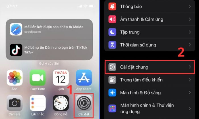 Đóng các ứng dụng đang chạy ngầm để sửa lỗi màn hình