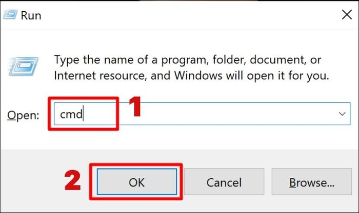 Kiểm tra xem BIOS có nhận diện RAM hay không