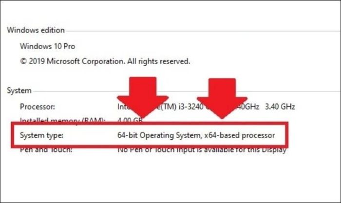 Kiểm tra phiên bản Windows để khắc phục sự cố máy tính không nhận đủ RAM