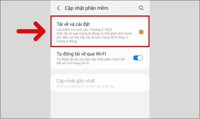 Sau đó, nhấn vào Tải về và cài đặt