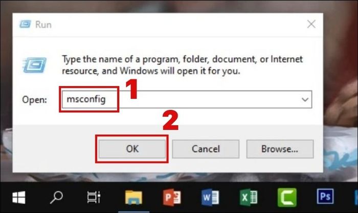 Cách sử dụng msconfig để giải quyết vấn đề máy tính không nhận đủ RAM