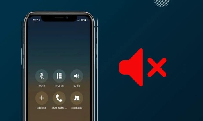 iPhone mất âm thanh khi thực hiện cuộc gọi đi