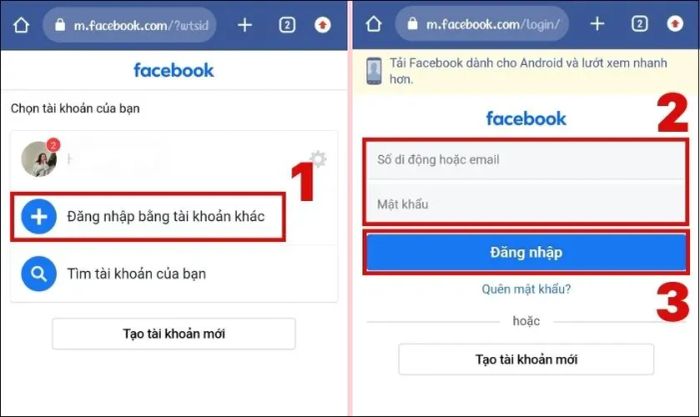 Cách kiểm tra ai thường xuyên vào Facebook của bạn qua Android