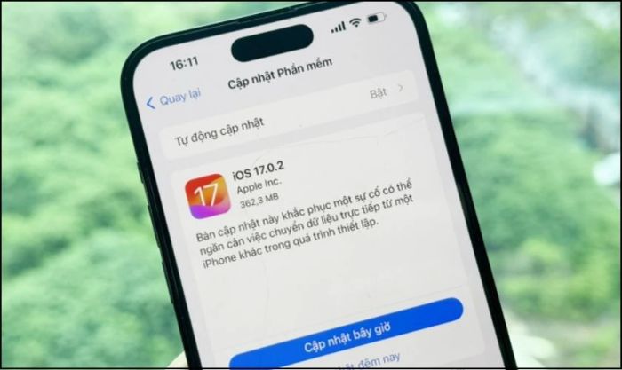 Tại sao việc cập nhật phần mềm lại giúp khắc phục tình trạng iPhone mất âm thanh?