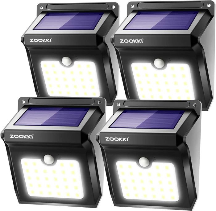 The four square-shaped lights
