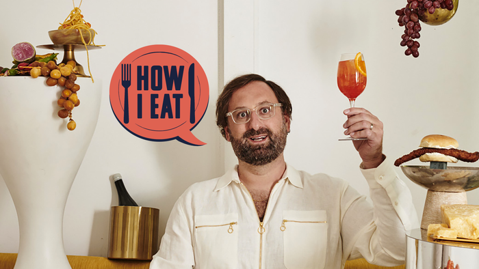 I'm Eric Wareheim, a comedian, and this is how I enjoy my meals