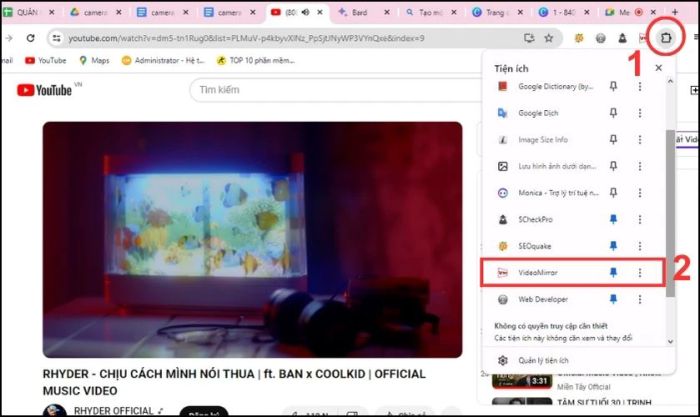 Hướng dẫn tắt tính năng lật/xoay trên Google Meet