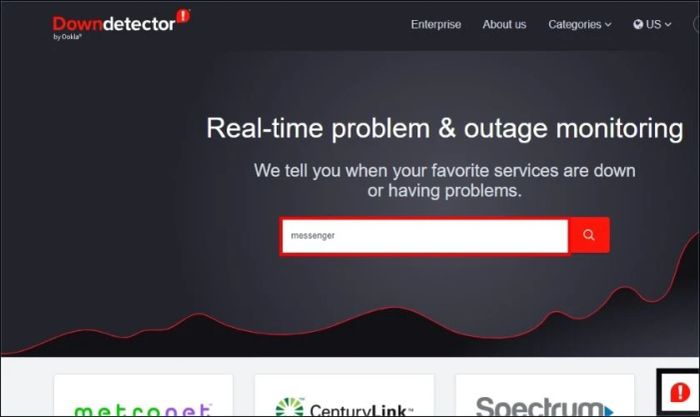 Kiểm tra Messenger để khắc phục lỗi mất hiệu ứng