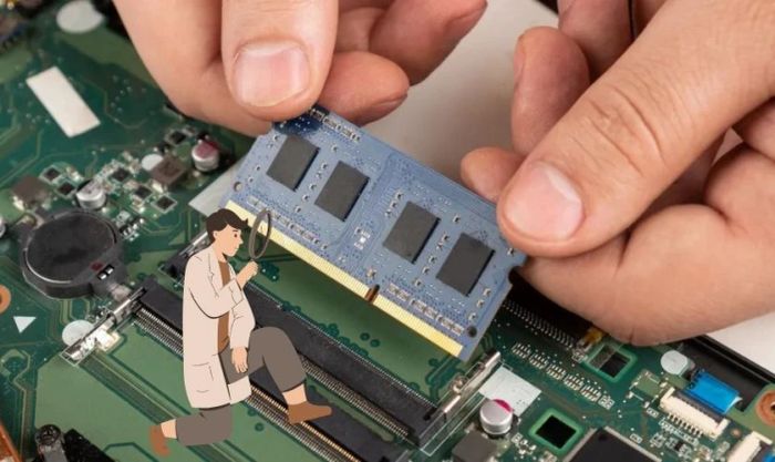 Phát hiện lỗi RAM qua quan sát trực tiếp