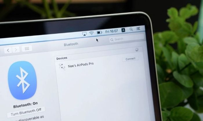 Ngắt kết nối Bluetooth và kết nối lại với thiết bị khi âm thanh bị nhỏ, rè, nhiễu