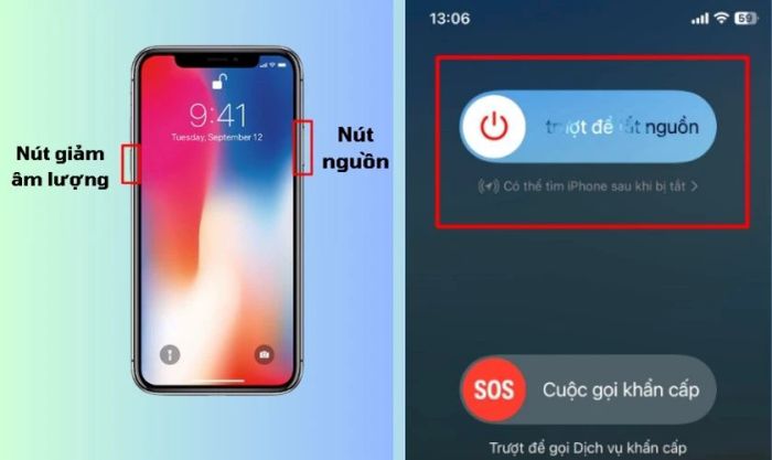 Khởi động lại iPhone để cải thiện kết nối