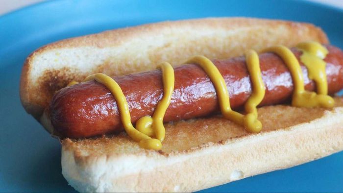 Gas station-style air-fried hot dogs