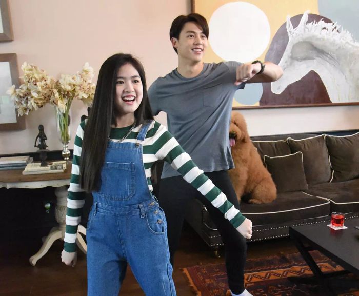 หมาก-อันดา คู่พี่น้องสุดแสบจากละคร
