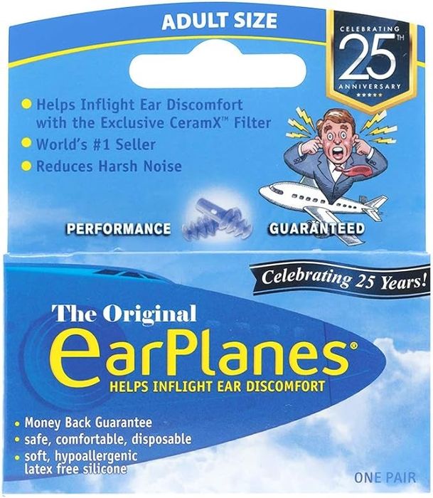 The packaging of the Earplanes.
