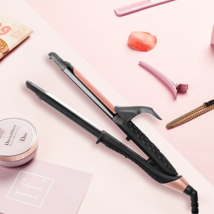 The curling iron and straightener.