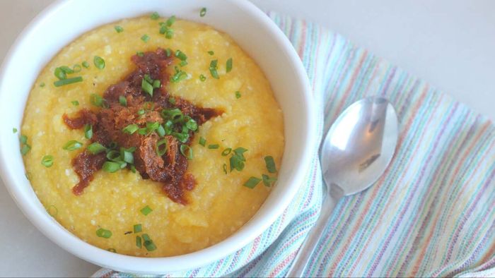 Add 'Nduja to your grits for a burst of flavor