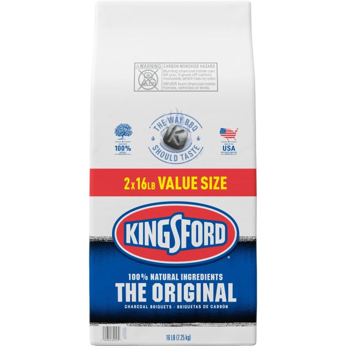 The charcoal package.