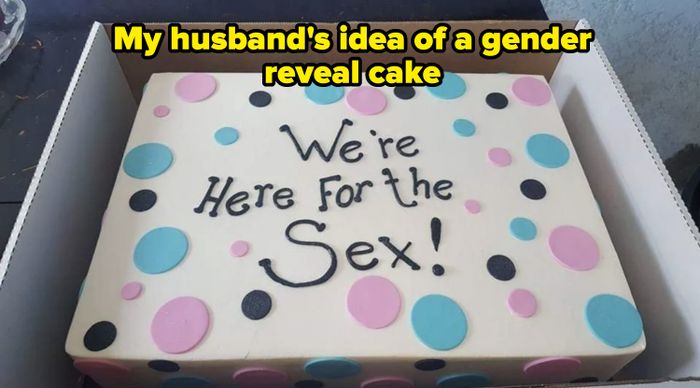 A rectangular cake with the words