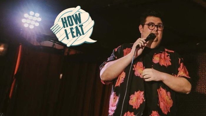 I'm Caleb Hearon, a comedian, and this is how I enjoy my meals