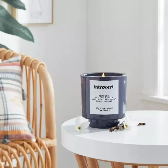 Scented candle with