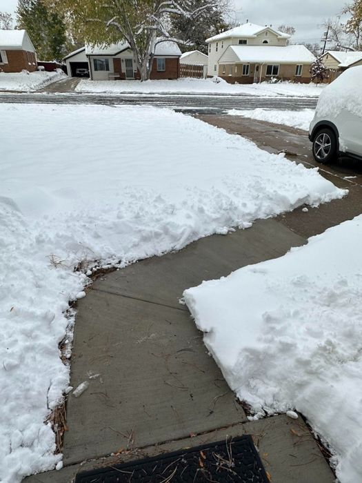 A cleared pathway, ready for use.