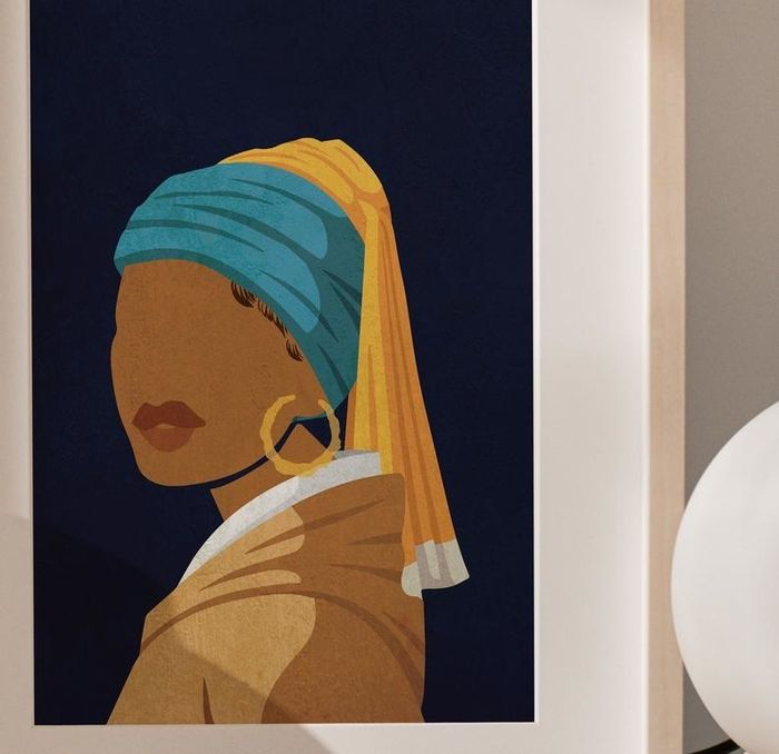 Wall art inspired by 