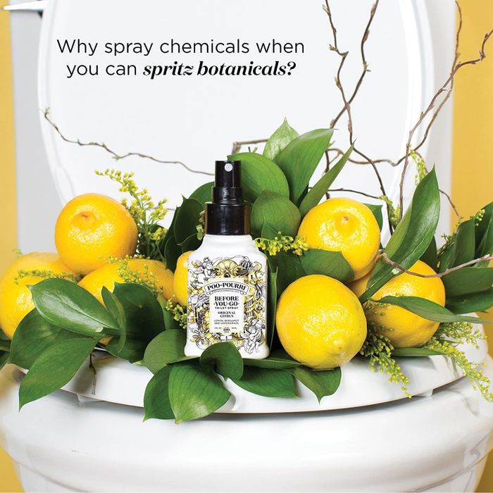 The toilet spray is shown